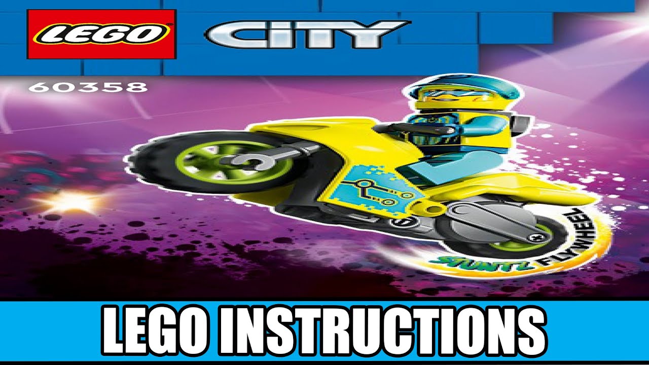 City | Cyber Stunt Bike LEGO instructions