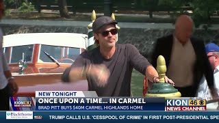 Brad Pitt buys $40 Million Carmel-by-the-Sea home