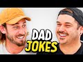Dad jokes  dont laugh challenge  matt vs pat  raise your spirits