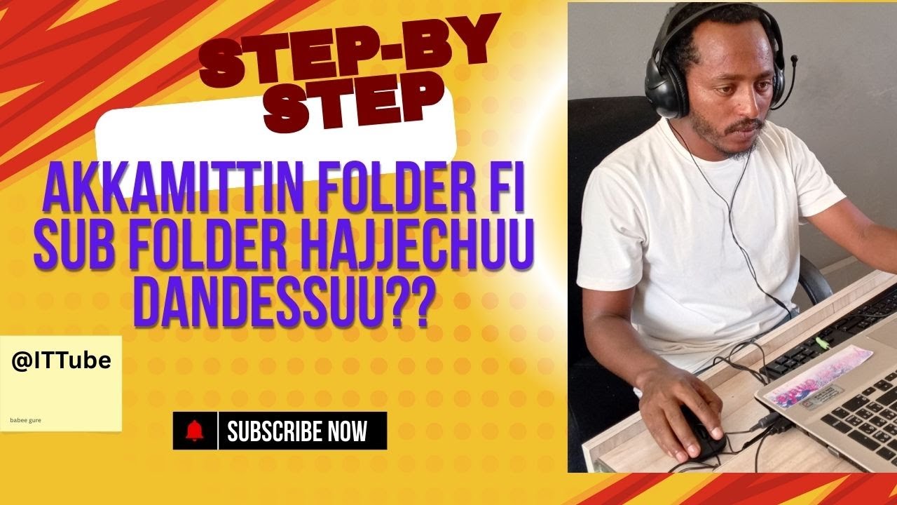 how to create folders and subfolders - YouTube