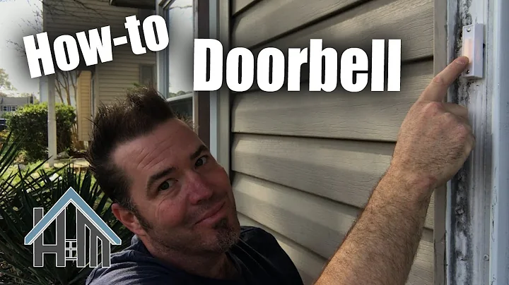 How to replace doorbell button, repair door bell. Easy