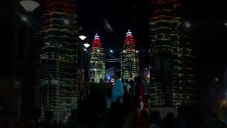 Ditiya Crowds at Kalyani ITI more Durga Pujo | Malaysia Twin Tower| West Bengal Best Durga Pandal️