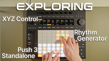 Ableton Push 2.3: XYZ Control + Rhythm Generator = Happy Accident Heaven!