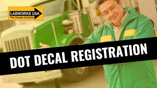 DOT Decal Registration 🚚 💵