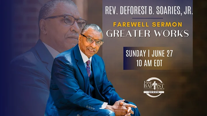 Sunday Service June 27: My Final Sermon