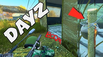 I Used a CLAYMORE & GRENADE Tripwire as a Deterrent in DayZ