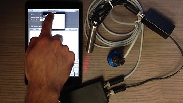 Machine Rotor balancing using iPad - Route and Report Manager features