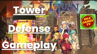 Leturn RPG Gameplay - an Idle Defense Game , beginner tips and tricks, guide screenshot 1