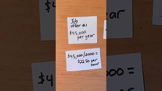 Comparing salary vs. hourly pay. Which would you choose?