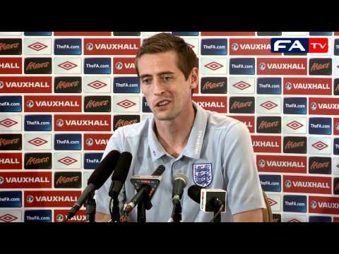 Peter Crouch - Wales v England | Press Conference ...