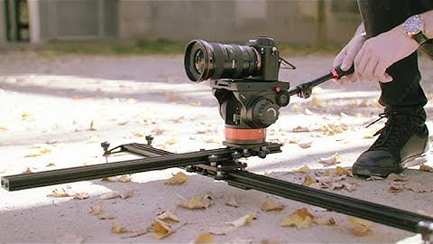 Experience Freedom of Movement with 2-Axis Video Camera Slider-Proaim 2D|Test Shots