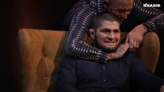 Khabib Gets Attacked by GSP During Interview