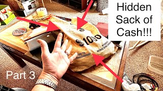 Hidden sack of cash in an abandoned house! clear out continues Part 3