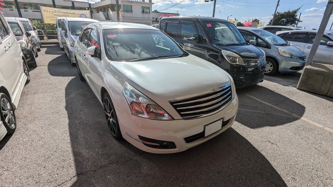Johnny's Used Cars Okinawa 2008 Nissan Teana (17377) YouTube