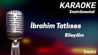 Karaoke İbrahim Tatlıses Bileydim Resimi