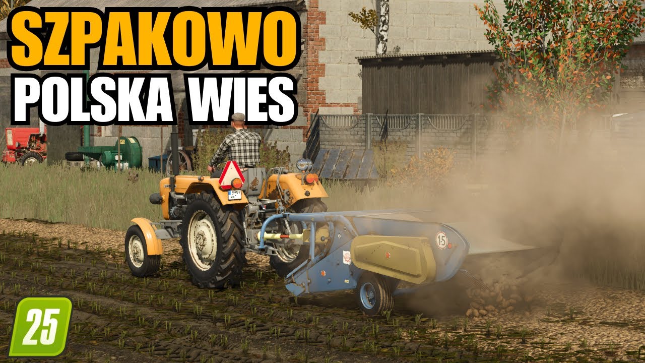 Wykopki🥔I pierwsze sprzedaże!✅Szpakowo - Polska wieś🧑‍🌾FS25🔥#8