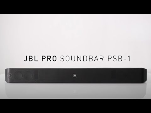 Introducing the JBL Pro SoundBar PSB-1