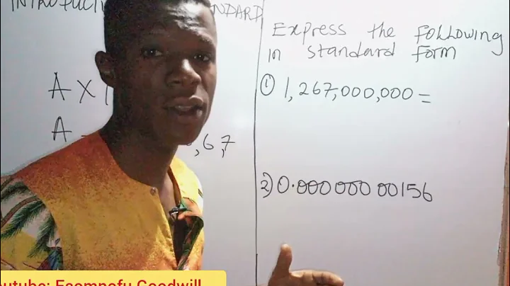 INTRODUCTION TO STANDARD FORM.