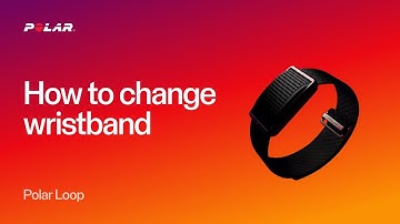 Polar Loop | How to change the wristband