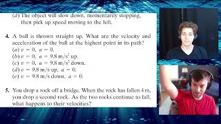 Critical Thinking Questions #4 # physics #acceleration #science #speedphysics