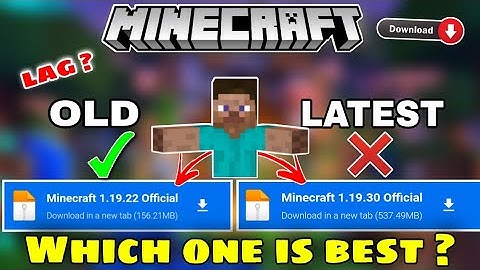 Minecraft PE latest official version | Controller | Lag ? | Minecraft 1.19.22 vs 1.19.30