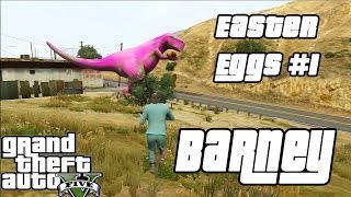 Gta V - Easter Eggs Barney Sem Spoilers