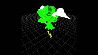 컴퓨터 그래픽스 [CSE4020] / project2 / Animating hierarchical model rendering mode