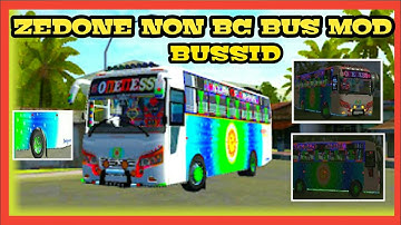 NEW ZEDONE NON-BC BUS MOD FOR BUSSID V3.6.1.#Zedonebusmods #Teamtvzmods #klbussid #Keralabussid #bus