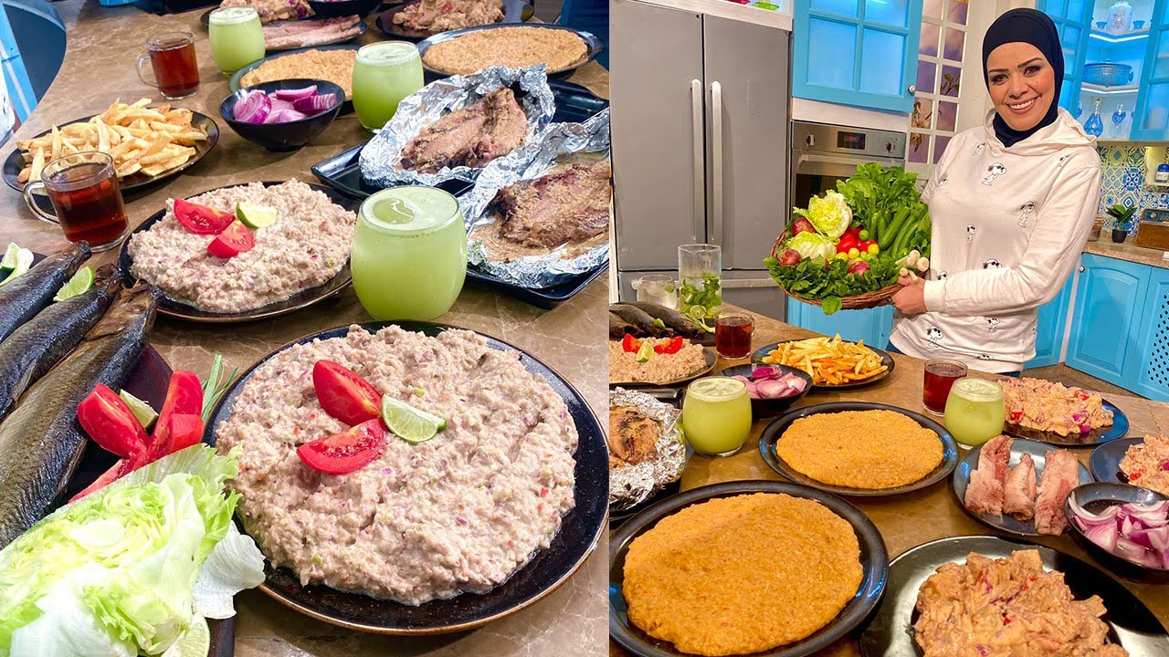 البلدي يوكل مع الشيف نونا | طريقة عمل رنجة مشوية - مهروك الرنجة - سلطة الرنجة - بيوريه الفسيخ