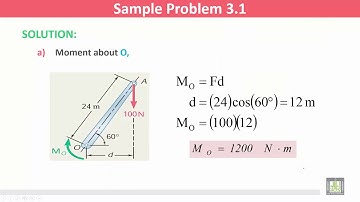 Statics and Dynamics   C3   L4   Rigid Bodies  Equivalent Systems of Forces   4