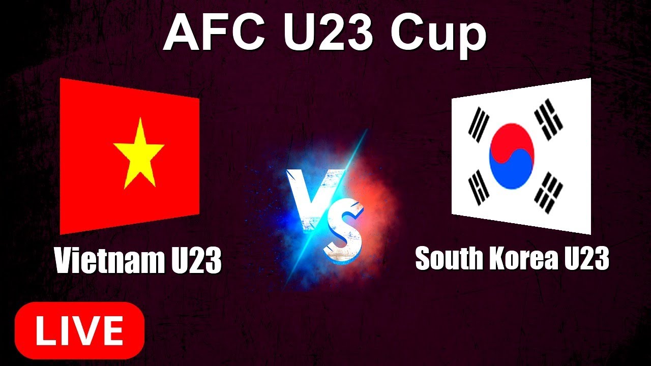 🔴 LIVE: Vietnam U23 vs South Korea U23 | AFC U23 Asian Cup | Live Score & Stats Today