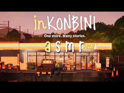 ☁️InKONBINI Demo ASMR│Running a Cozy Convenience Store in 90s Japan☁️