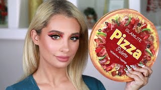 TESTING VIRAL PIZZA EYESHADOW PALETTE