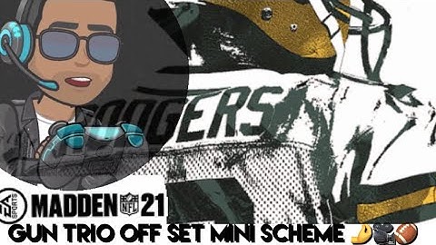 Madden NFL 21 : Spread Playbook The Explosive Gun Trio Offset Mini Scheme | Money Plays !!!