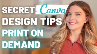 Top 5 Canva Tips to Make Better Print on Demand Designs For Redbubble, Merch by Amazon, Etsy & More!