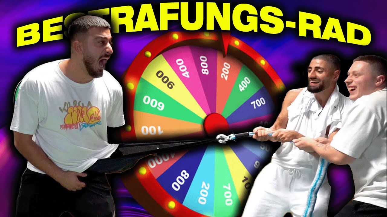 DAS BESTRAFUNGS-RAD bis EINER AUFGIBT | Jordan & Semih