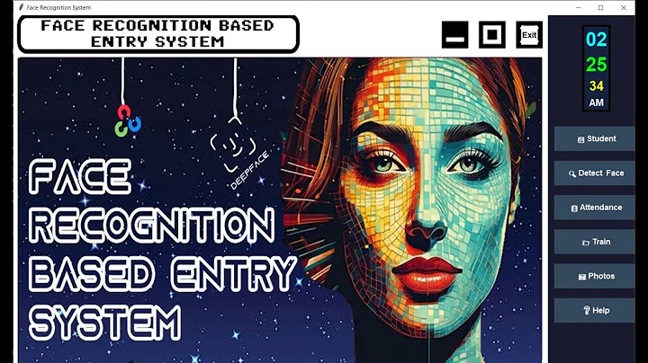 Face Recognition Student Management System | AI Attendance System | Python, OpenCV & Deep Learning