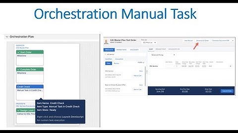 (Salesforce vlocity -Orchestration plan) -Creating Orchestration Manual Tasks + Manual Queues