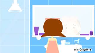 Drop Free Glass Concept #3 by MICROSYSTEMS