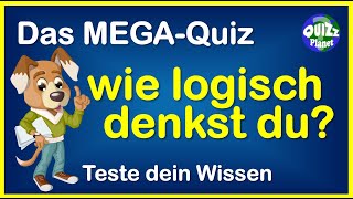 Das MEGA-Quiz #1 - Deutsch - Wie logisch kannst du denken, Rätsel zum Lösen, Quiz, deutsch screenshot 2