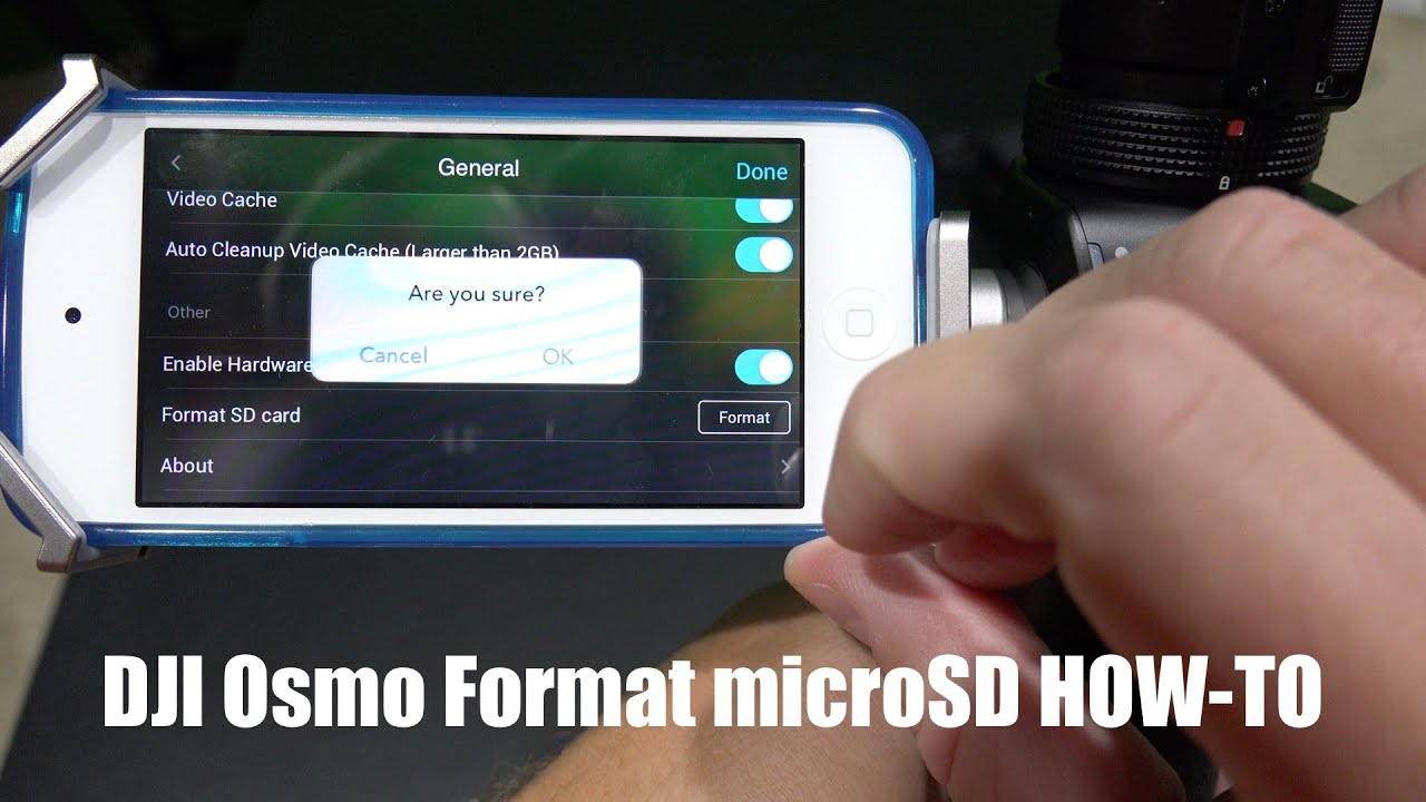 dji osmo microsd card format tutorial youtube dji phantom 3 format sd card