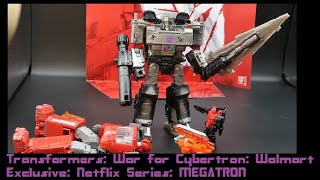 Walmart Exclusive: Transformers: War for Cybertron: Netflix Series: Megatron
