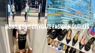 Outlet shopping at Citygate | Hong Kong vlog 342