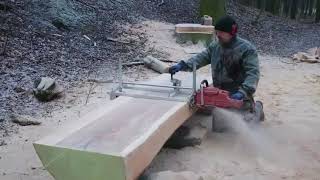 Alaskan Mill Mobiles Sägewerk 75Cm Buche Mit Handwinde Dolmar Ps9000