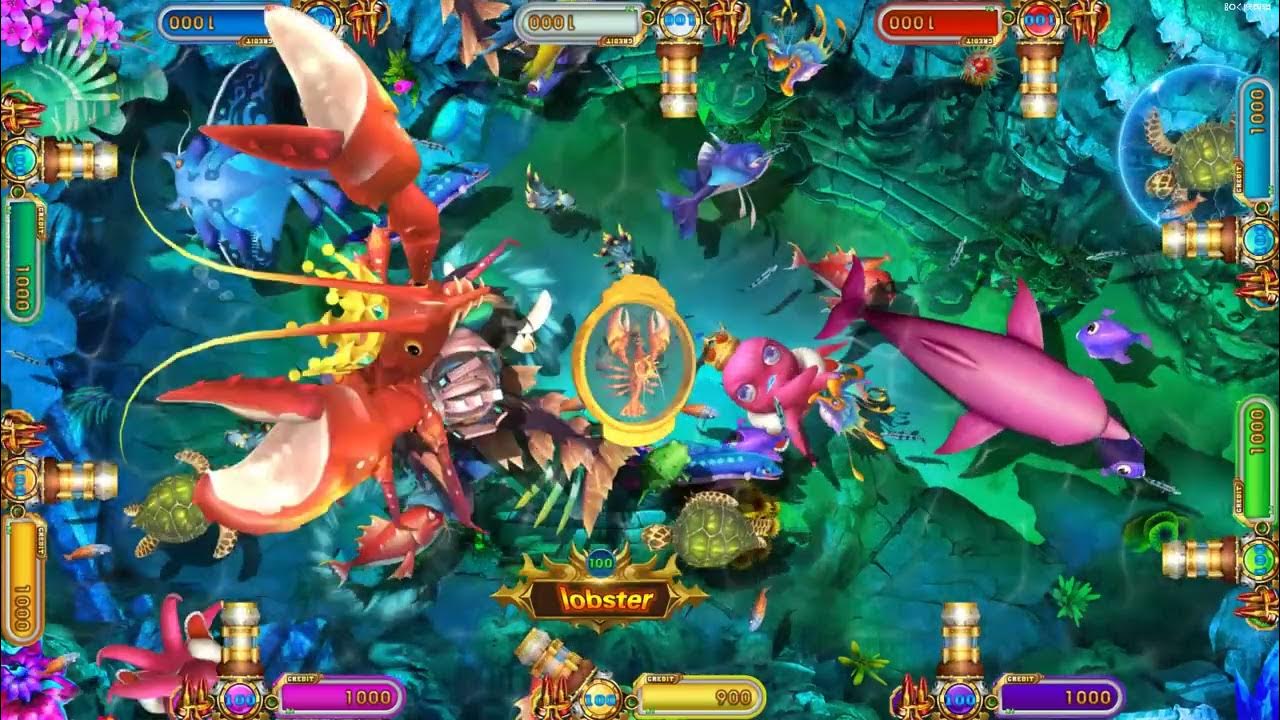 fish table game big win from chinagambling fishing game cheatsfish