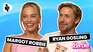 'Ken Is My FAVOURITE Role!'  Barbie Interview With Margot Robbie & Ryan Gosling!