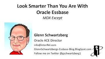 Essbase MDX Except Function