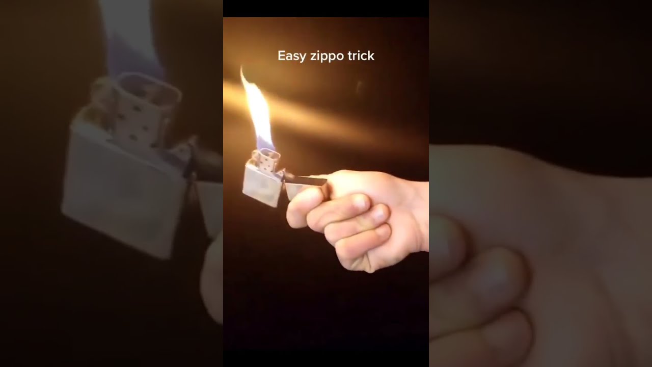 Easy Zippo Trick