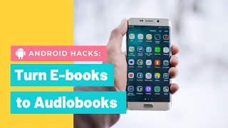 Turn your E-books into "Audiobooks" on your smartphone | Text-to-speech on Android screenshot 2