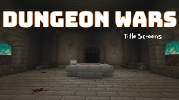 Creating Custom Title Screens | Dungeon Wars #2 | (Minecraft Bedrock Edition 1.19)